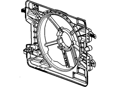 GM 15295901 Shroud Pkg, Engine Coolant Fan