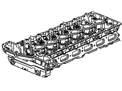 2003 Oldsmobile Bravada Cylinder Head - 19207470