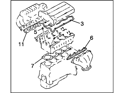 GM 94062407 Gasket Kit, Engine Head Overhaul