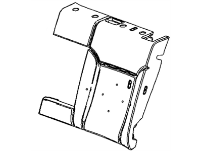 GM 13238063 Pad Assembly, Rear Seat Back Cushion