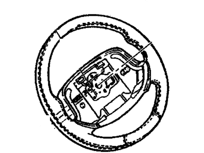 1995 Chevrolet Impala Steering Wheel - 16822054