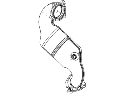 GM 12646225 Warm Up 3Way Catalytic Convertor