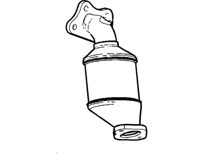 Cadillac Catalytic Converter - 23276241