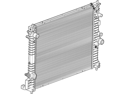 GM 95298552 Radiator Assembly