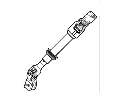 2013 Cadillac SRX Steering Shaft - 22828131