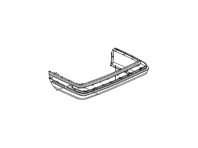 GM 25534978 Rear Bumper Cover