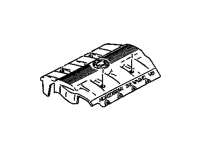 GM 12555611 Shield Assembly, Upper Intake Manifold Sight