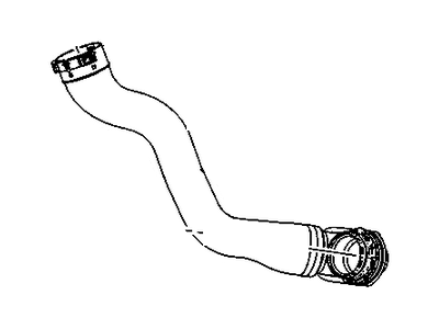 GM 23163573 Charging Air Cooler Inlet Air Hose Assembly