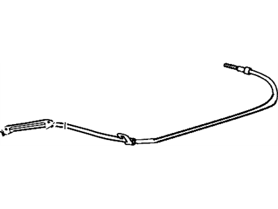 1990 Oldsmobile Calais Parking Brake Cable - 25523078
