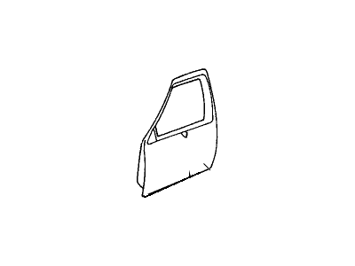 GM 25609714 Door Assembly, Front Side
