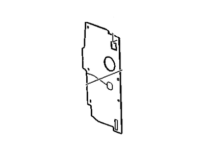 GM 25982297 Seal Assembly, Radiator Air