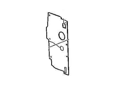 GM 20968483 Seal Assembly, Radiator Air Upper