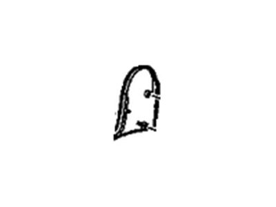 GM 25816440 Panel, Rear Seat Cushion Trim *Light Cashmere