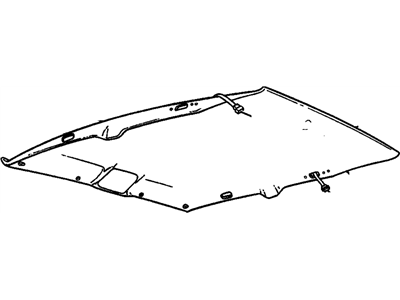 GM 12372078 PANEL, Roof Headlining