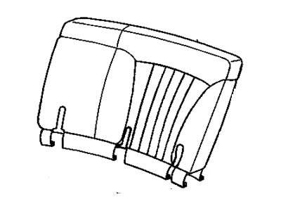 GM 88981736 Pad,Rear Seat Back Cushion