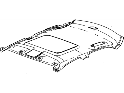 GM 89026527 Panel Asm,Headlining Trim *Gray *Gray