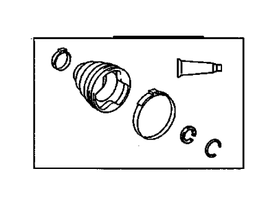 GM 19204682 Boot Kit,Front Wheel Drive Shaft Tri, Pot Joint