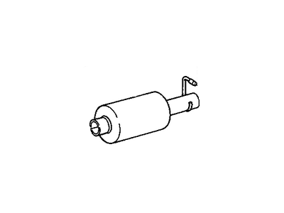 GM 15661661 Exhaust Muffler Assembly