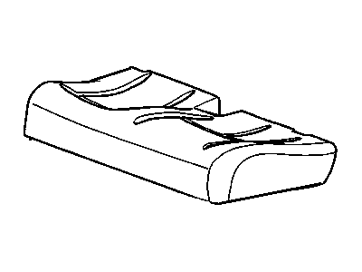 GM 89043743 Cover,Rear Seat Cushion *Neutral