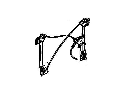 Chevrolet SSR Window Regulator - 15214290