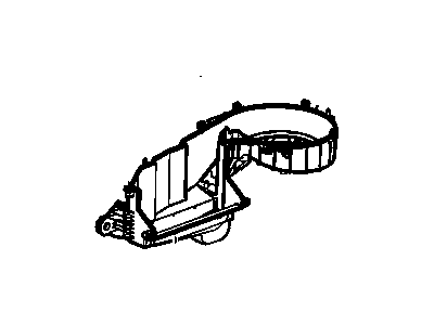 GM 15882272 Case, Heater & A/C Evaporator & Blower Lower