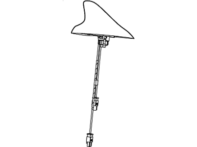 GM 92262446 Base,Radio Antenna