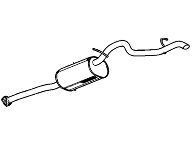 2006 Chevrolet Colorado Exhaust Pipe - 15773627