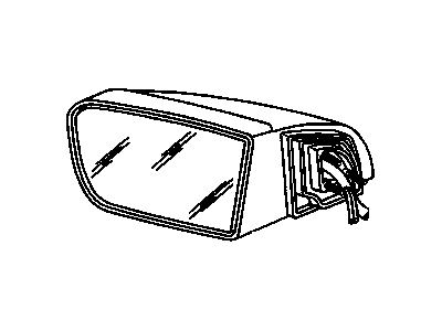 GM 20679385 Mir, Assembly Outside Electric /Defog (Lh) *Prime