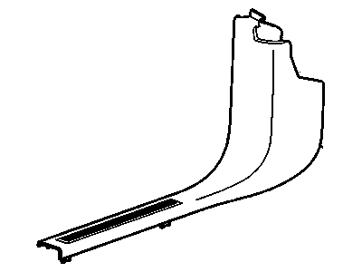 GM 22784937 Molding Asm,Front Side Door Sill Garnish