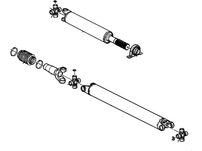 GM 25776616 Shaft Assembly, Front & Rear Propeller