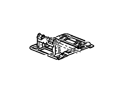GM 22741879 Riser, Rear Seat