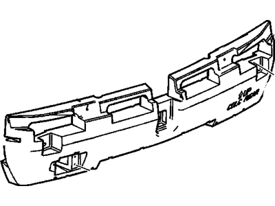 GM 25844512 Absorber Assembly, Rear Bumper Energy