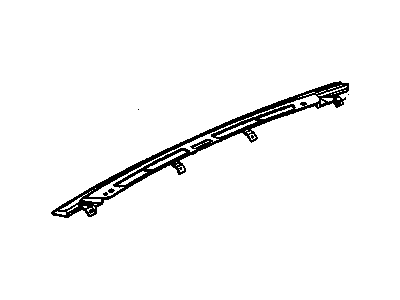 GM 25687856 Grille Assembly, Windshield Defroster Nozzle *Black 25687856 GM Grille Assembly, Windshield Defroster Nozzle *Black Illustration 1 of 1