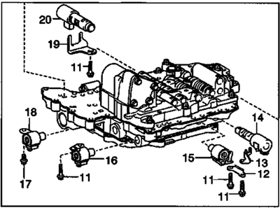 GM 19205556 Control Valve Body Asembly