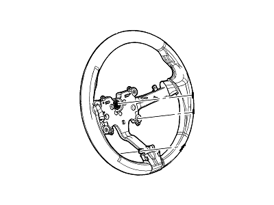 2015 Chevrolet Spark Steering Wheel - 95273796