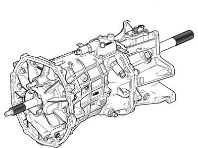 2014 Chevrolet Corvette Transmission Assembly - 24255978