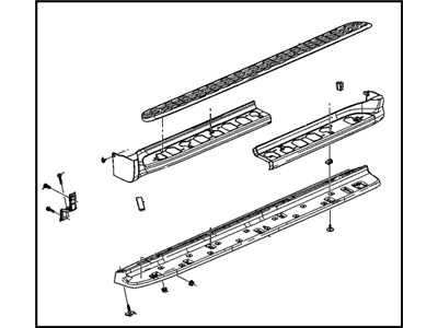 GM 89045545 Step Pkg,Asst (Paint To Match)