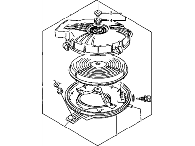 GM 96064418 Cleaner Assembly, Air