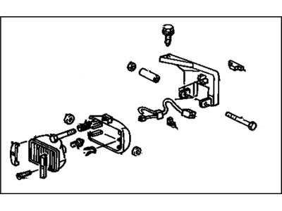 GM 16524927 Lamp Assembly, Front Fog