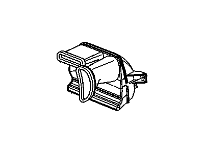 GM 10421540 Duct Assembly, Instrument Panel Center Air Outlet