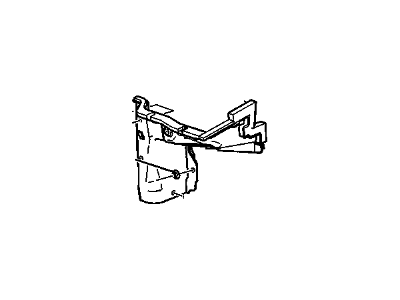 GM 15788304 Panel Assembly, Air Inlet Housing Front