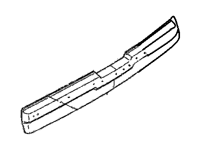 GM 25518975 Bar,Rear Bumper Imp