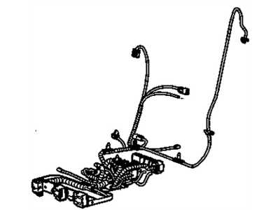 GM 25780742 Harness Assembly, Driver Seat Control Module Wiring