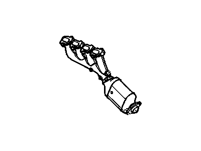 GM 12638982 Exhaust Manifold Assembly (W/ 3Way Catalytic Converter)