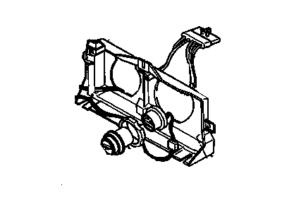 GM 16516771 Mounting Bracket Asm (LH)