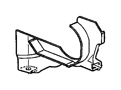 GM 24233382 Cover, Trans Converter