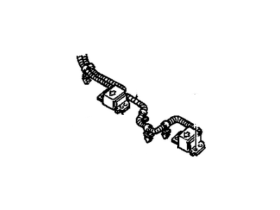 GM 12167110 Connector, W/Leads, 2-Way F. *Yellow