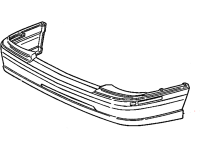 1992 Cadillac Eldorado Bumper - 3548894