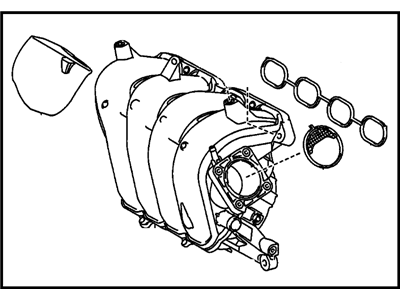 Pontiac Vibe Intake Manifold - 19205299