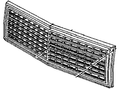 GM 477428 Grille,Radiator